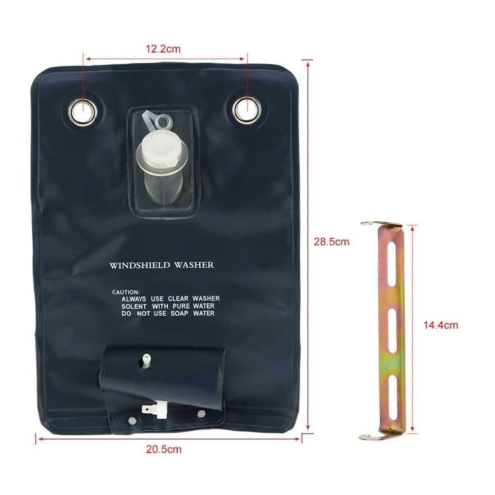 HIDE-AWAY WINDSCREEN WASHER BOTTLE KIT (UNIVERSAL)