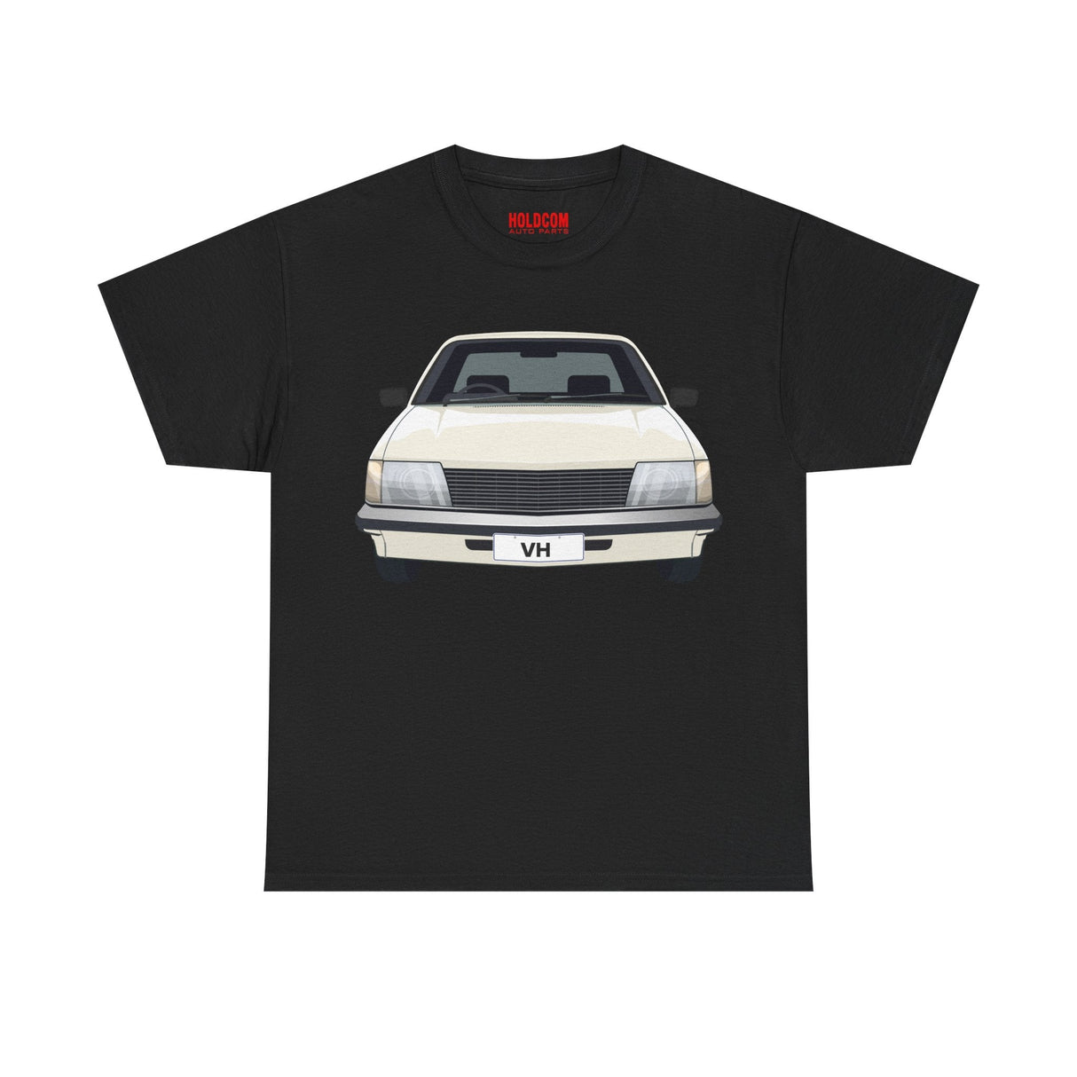 VH COMMODORE T - SHIRT - HOLDCOM AUTO PARTS