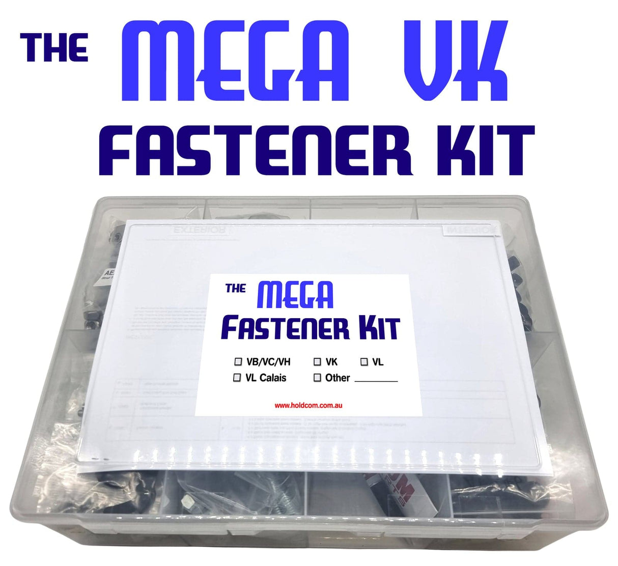 VK MEGA FASTENER KIT - HOLDCOM AUTO PARTS
