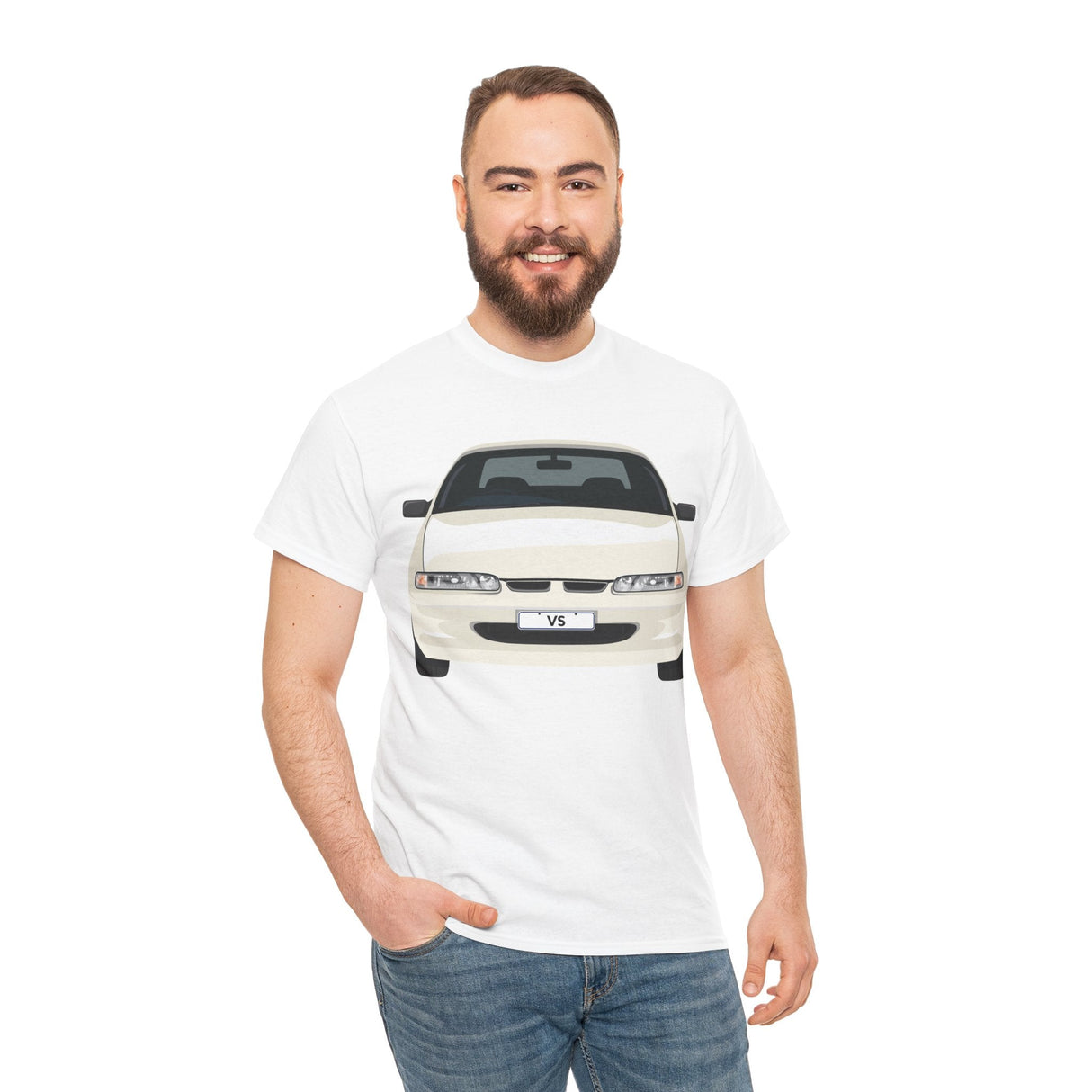 VS COMMODORE T - SHIRT - HOLDCOM AUTO PARTS