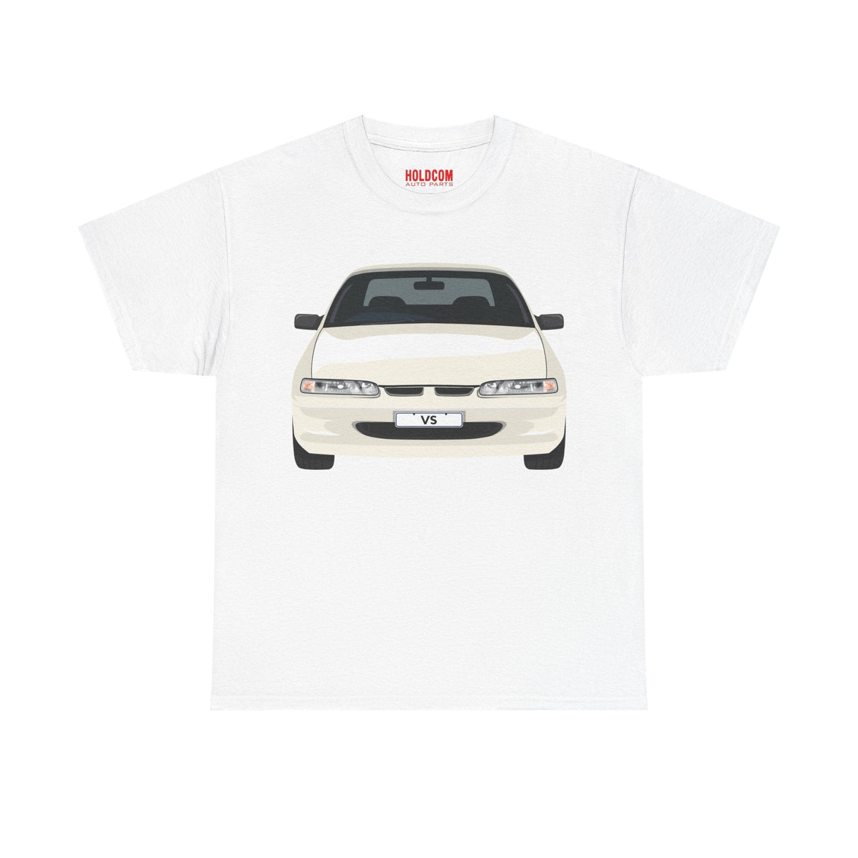 VS COMMODORE T - SHIRT - HOLDCOM AUTO PARTS
