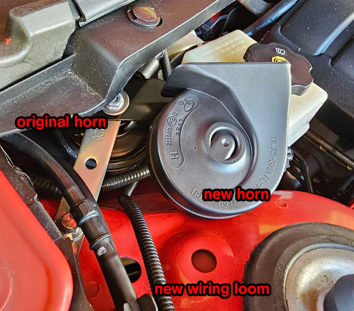 HORN RELOCATION KIT for VF - HOLDCOM AUTO PARTS